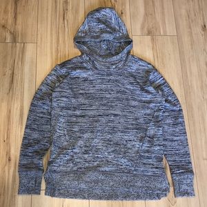 Athleta Girl Grey & Black Hoodie